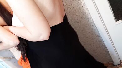 Milf pinned me hard against the fridge and fucked me hard - Lesbian_illusion