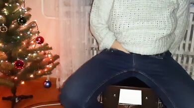Our step-parents in the next room think we're decorating the tree for Christmas, but we...