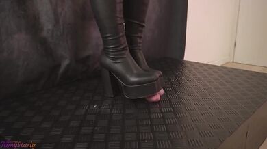 All I Want is a Christmas CBT in My KOI Thigh High Boots
