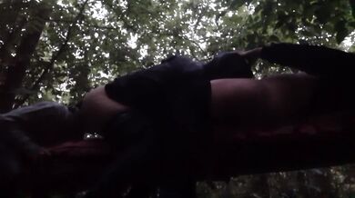 Sex in the forest of three horny lesbians - IkaSmokS
