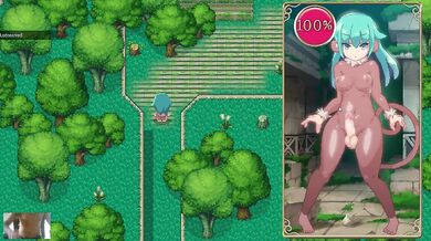 LESBIAN FUTANARI CREAMPING MILF MUSHROOM WOMAN - MAGE KANADE GDUNGEON
