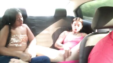 DRIVER RECORDS US WHILE WE MASTURBATE