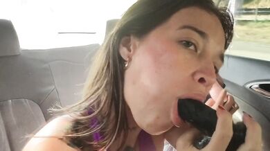 I masturbate next to my friend in the car on the way home
