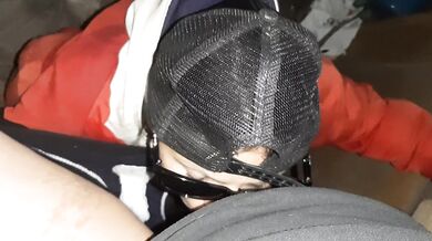 A stranger in a cap and glasses sucks my clitoris to orgasm - Lesbian_illusion