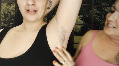 Licking Smelling Worshipping Hairy Armpits