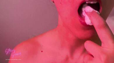 Having Fun Eating Whipped Cream Off My Girlfriend's Boobs - TEASER