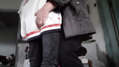 I seduced my gardener's girl, with whom we fuck in the barn so that no one sees - Lesbian_illu