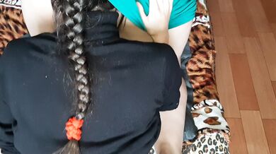 I lick my girlfriend's ass and masturbating - IkaSmokS