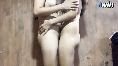 lesbians humping