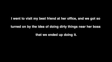 I made my friend cum at her workplace