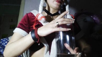 Gine from the bottle