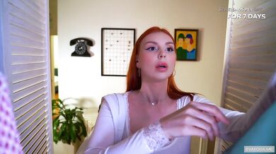 The ex came to pick up her things, but she was fucked in the mouth and pussy