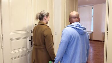 Sexy Blonde Real Estate Agent Fucks Her Big Dick Client
