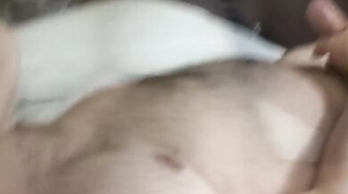 Drinking Sweet Breast milk while Fondling My Cock