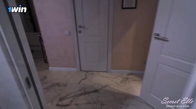 "Oops! MILF Panties Touch Leads to TABOO Fuck with Stepson! HOT!" - Secret Elle