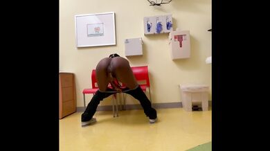 She Masturbated, And SQUIRTED In A HOSPITAL!