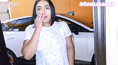 The big-assed MILF María Carbaleon is tied up and fucked by a member of her family