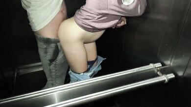 POLISH sex in the elevator