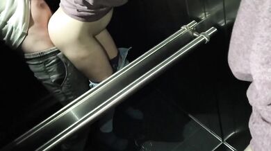 POLISH sex in the elevator