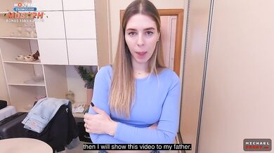 Stepmom gets cum twice for stepson's silence