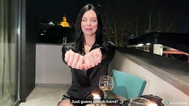 A date with a Tinder hottie ended in creampie. Take off the Сondom!