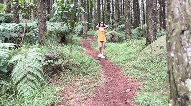 I get naughty in the forest and they fuck me.