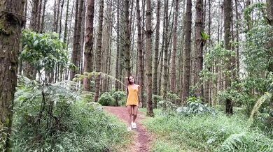 I get naughty in the forest and they fuck me.
