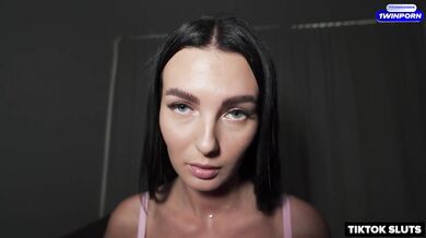 I AM JUST A WHORE FUCK ME HARDER - Busty TikTok Teen Cums Her Brains Out - Simon Kitty