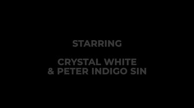 Horny Stepdaughter FUCKS her Stepfather and ruins a romantic surprise for her mom (Crystal White)