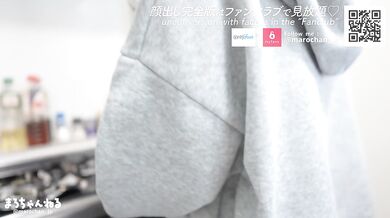 欲求不満な巨乳人妻と昼からキッチンで不倫セックス　ゴム手袋手コキが気持ち良すぎる　日本人/手コキ/顔出し/無修正/かわいい/スタイル抜群/喘ぎ/射精