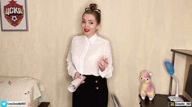The realtor sucks no worse than she sells apartments.