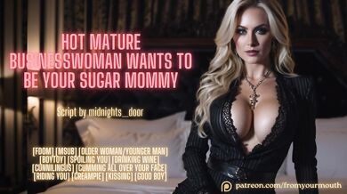Hot Mature Businesswoman Wants To Be Your   ASMR Audio Roleplay