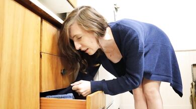 Stepmom gets stuck AGAIN - (Hot milf gets FUCKED Hard)