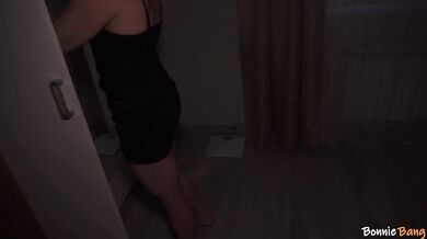 Step Mom's Pussy Is Filled With Creampie. I CUM in her twice!
