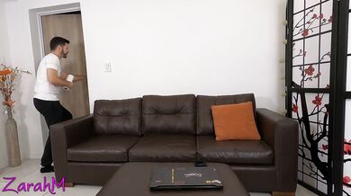 Watching porn with my friend's dad. He taught me to get fucked in the ass.