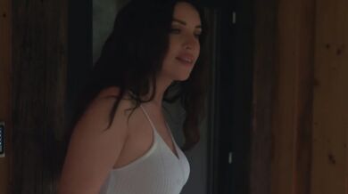 Exorcising a demon from a hot MILF / halloween