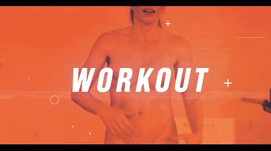 Sweaty Naked Workout with Cory Chase