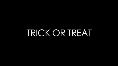 MILF gives her son's friend a sneaky blowjob on Halloween - Trick Or Treat - Meana Wolf