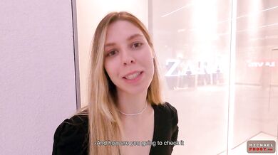 Unlucky Shoplifter Fucked in Mall Toilet - Real Public - Risky Sex - POV