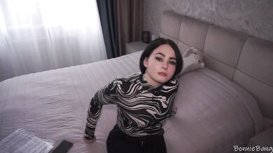 A hot brunette realtor helped get the discount. She Straddled my DICK
