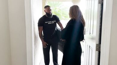 naughty massage with sexy bbc bodybuilder making hubby film me cheat with massage therapist raw bbc