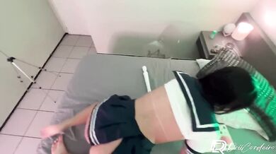 Naughty student asked her teacher for private lessons in sexology- Drii Cordeiro
