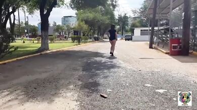 Very hot wife sucks me off and her husband almost caught us!