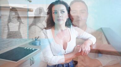 Plumber fucked hot milf and cum in her mouth