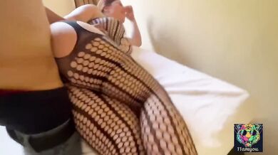 I'm coming ay !! Mexican girl gets in lingerie.