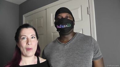 CUCK HUBBY WATCHES HIS WIFE CREAMPIED BY BLACK COCK! TWICE!