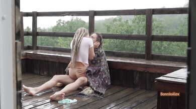 Sex in the pouring rain!