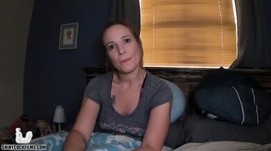 Step Son Plays Strip Poker With Step Mom - Jane Cane