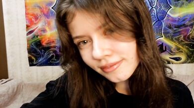 Charming girl and eyes fuck