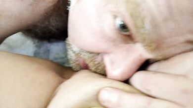 Mutual oral sex and close-ups of dick in wet mature cunt ! Mature Russian bitch AimeeParadise sucks